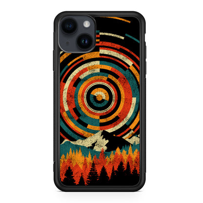 The Geometry Of Sunrise iPhone 15 / 15 Plus Case