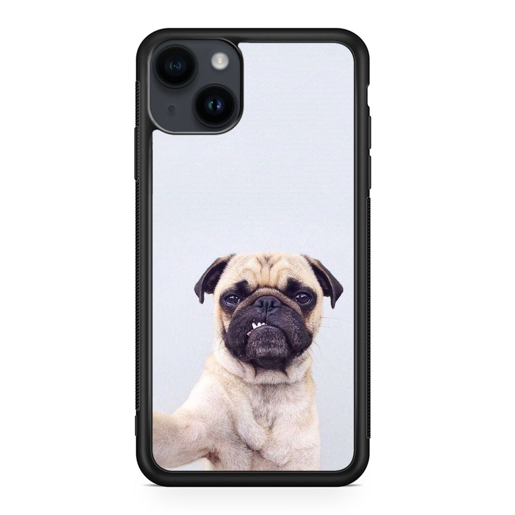 The Selfie Pug iPhone 15 / 15 Plus Case