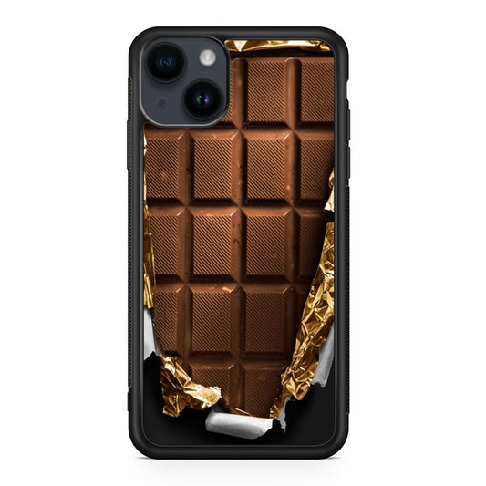 Unwrapped Chocolate Bar iPhone 14 / 14 Plus Case