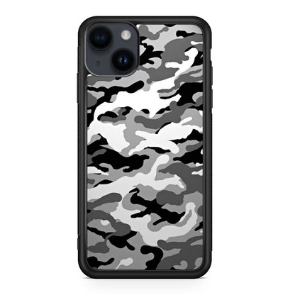 Winter Army Camo iPhone 14 / 14 Plus Case