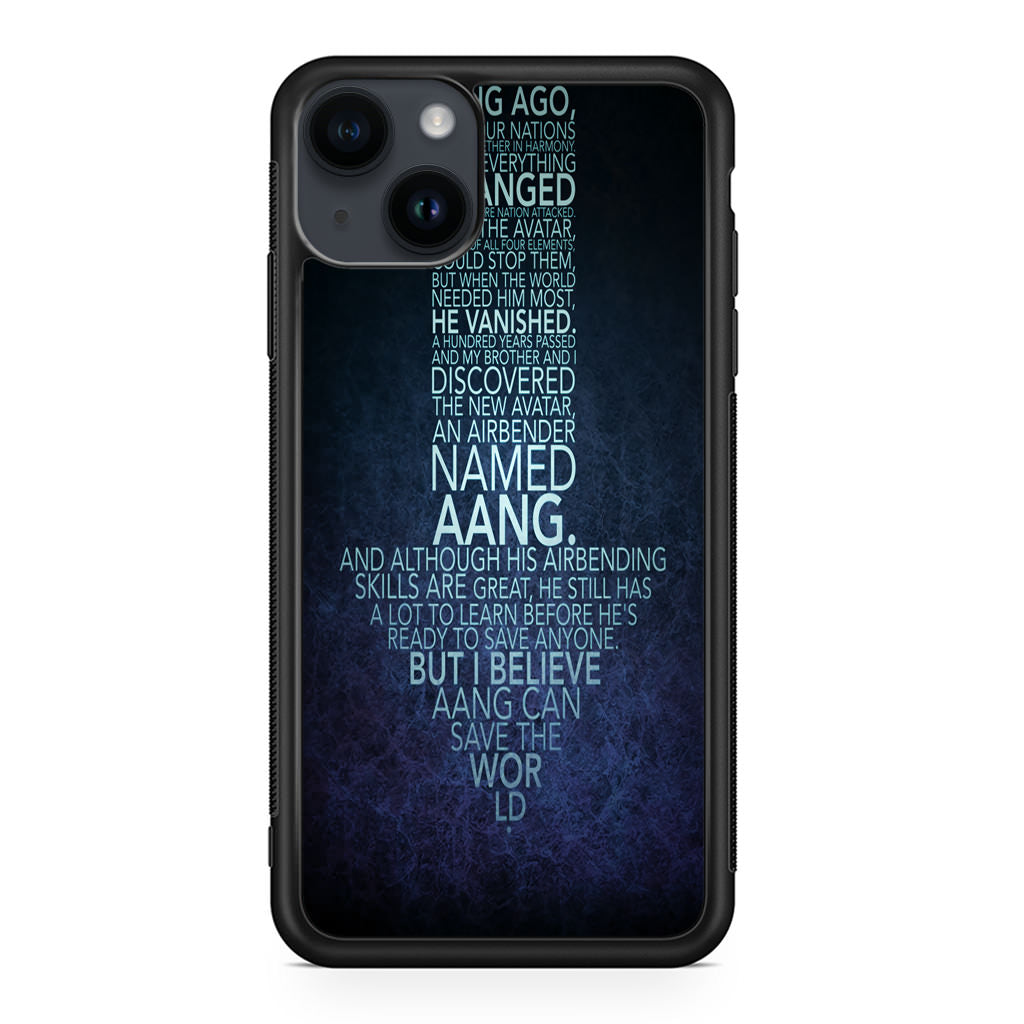 Avatar Quotes iPhone 14 / 14 Plus Case