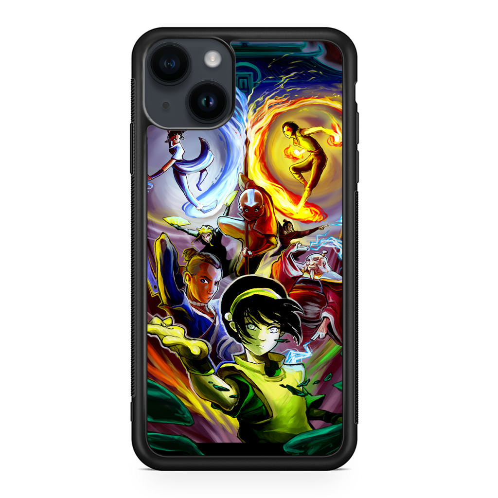 Avatar The Last Airbender Characters iPhone 14 / 14 Plus Case