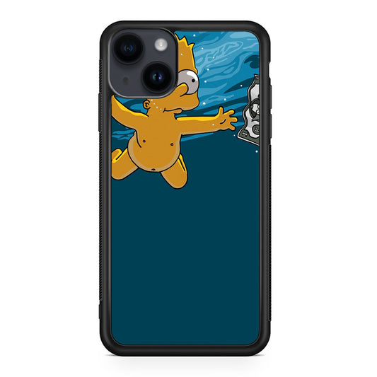 Bart Swimming For Money iPhone 14 / 14 Plus Case