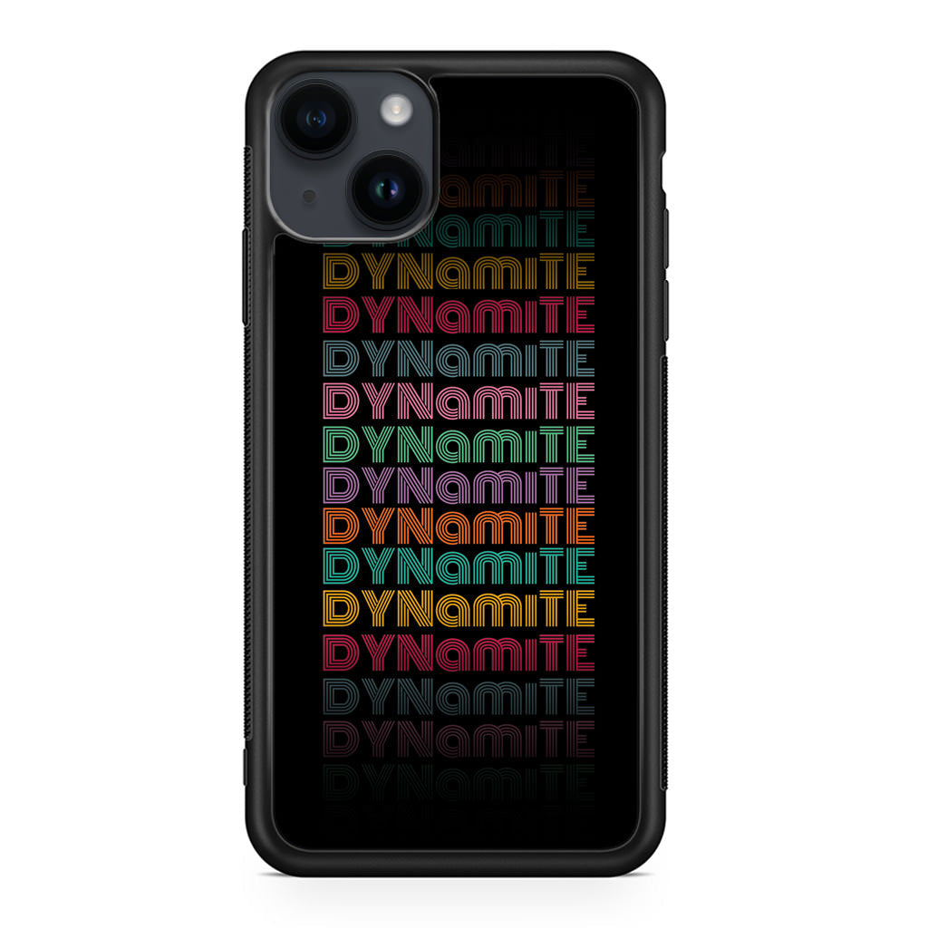 BTS Dynamite iPhone 15 / 15 Plus Case