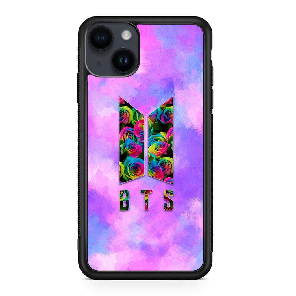 BTS Flower Logo iPhone 14 / 14 Plus Case