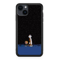 Calvin and Hobbes Space iPhone 15 / 15 Plus Case