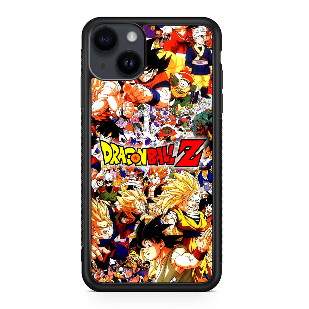 Dragon Ball Z All Characters iPhone 15 / 15 Plus Case