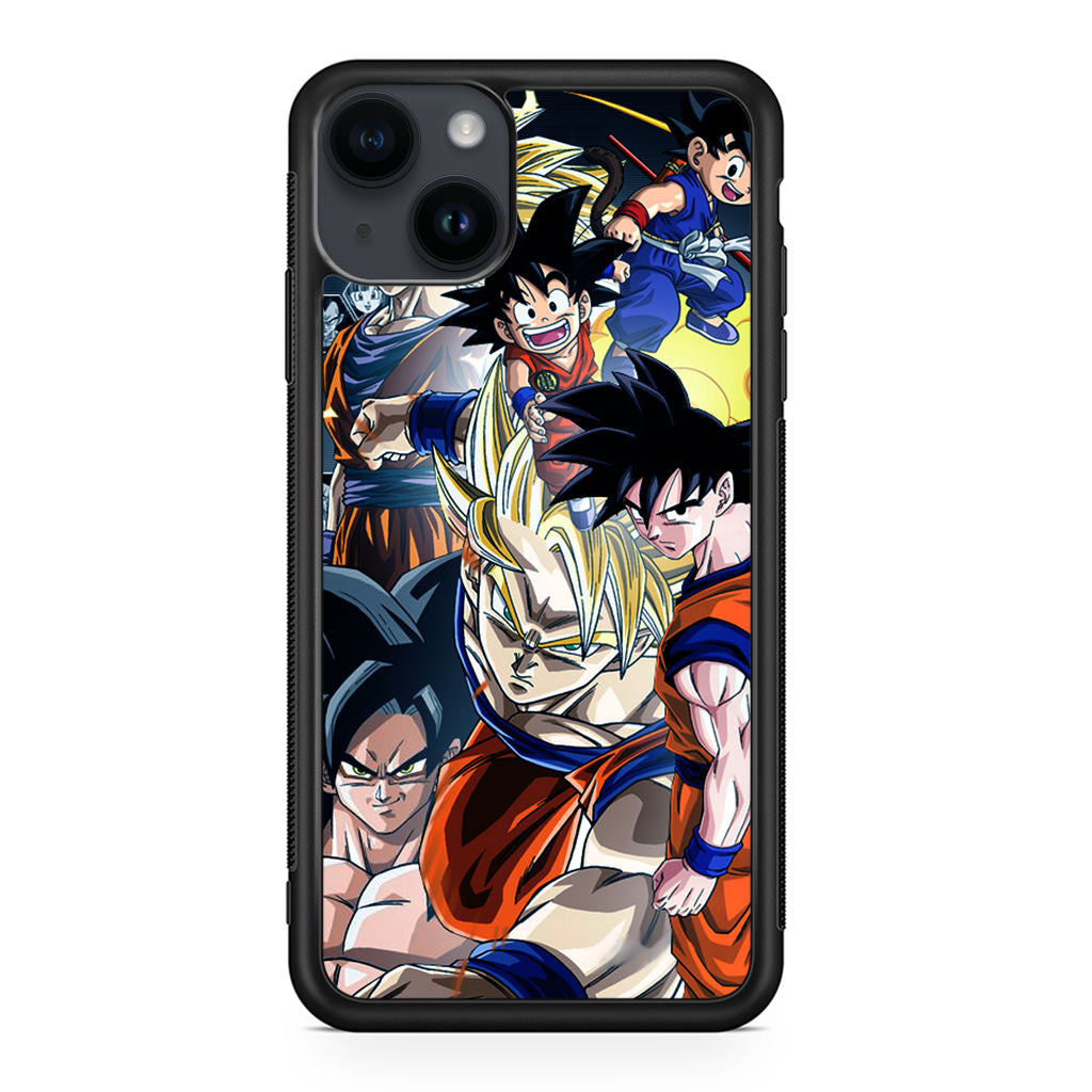 Dragon Ball Z Son Goku iPhone 14 / 14 Plus Case