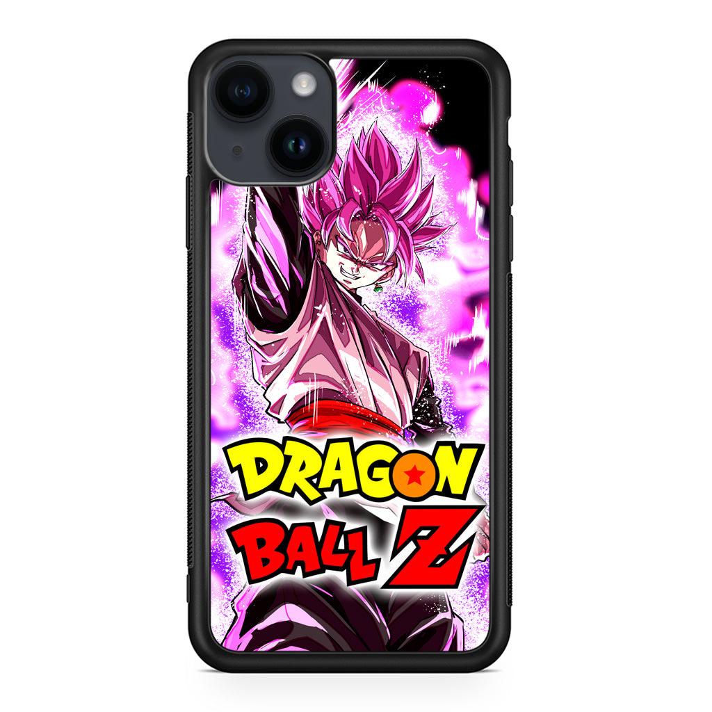 Dragon Ball Z Son Goku Black Rose Saiyan iPhone 14 / 14 Plus Case