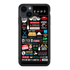 Friends TV Show Quotes Poster iPhone 15 / 15 Plus Case