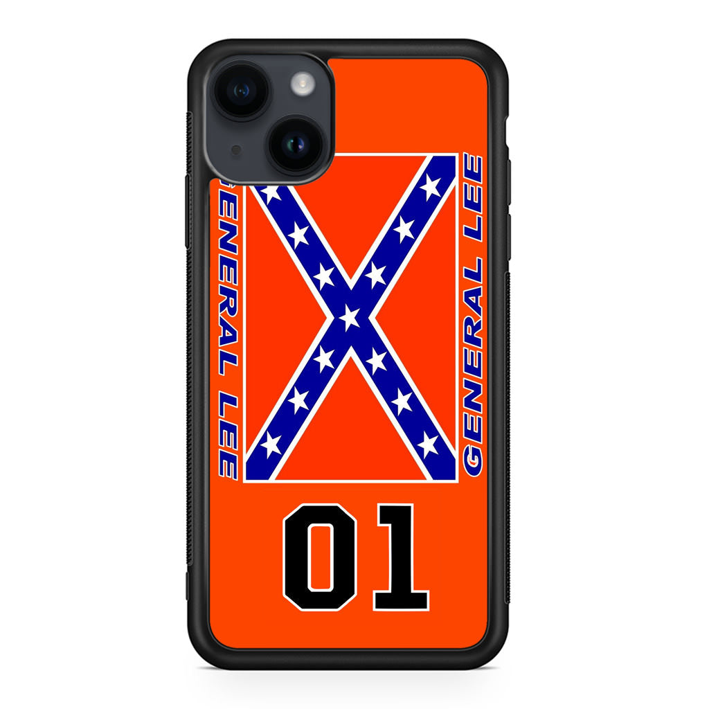 General Lee Roof 01 iPhone 14 / 14 Plus Case