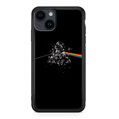 Glass Broken Light Refraction iPhone 14 / 14 Plus Case