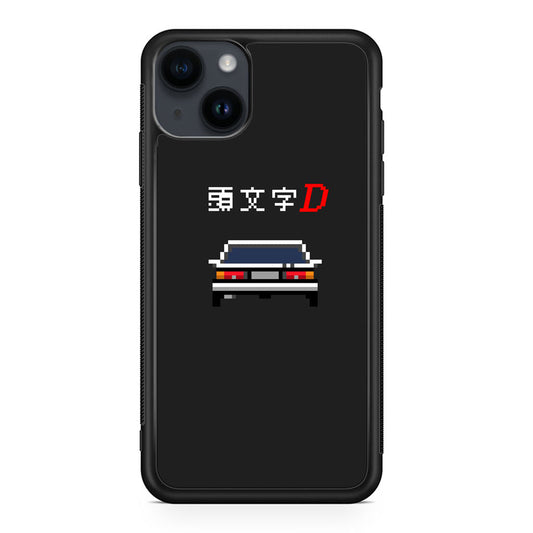 Initial D Pixel Art iPhone 15 / 15 Plus Case