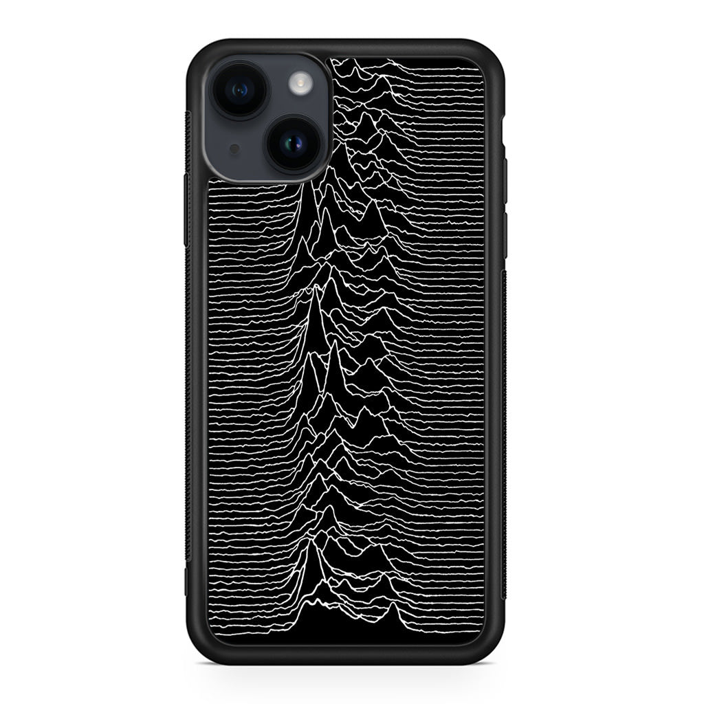 Joy Division Unknown Pleasures iPhone 14 / 14 Plus Case