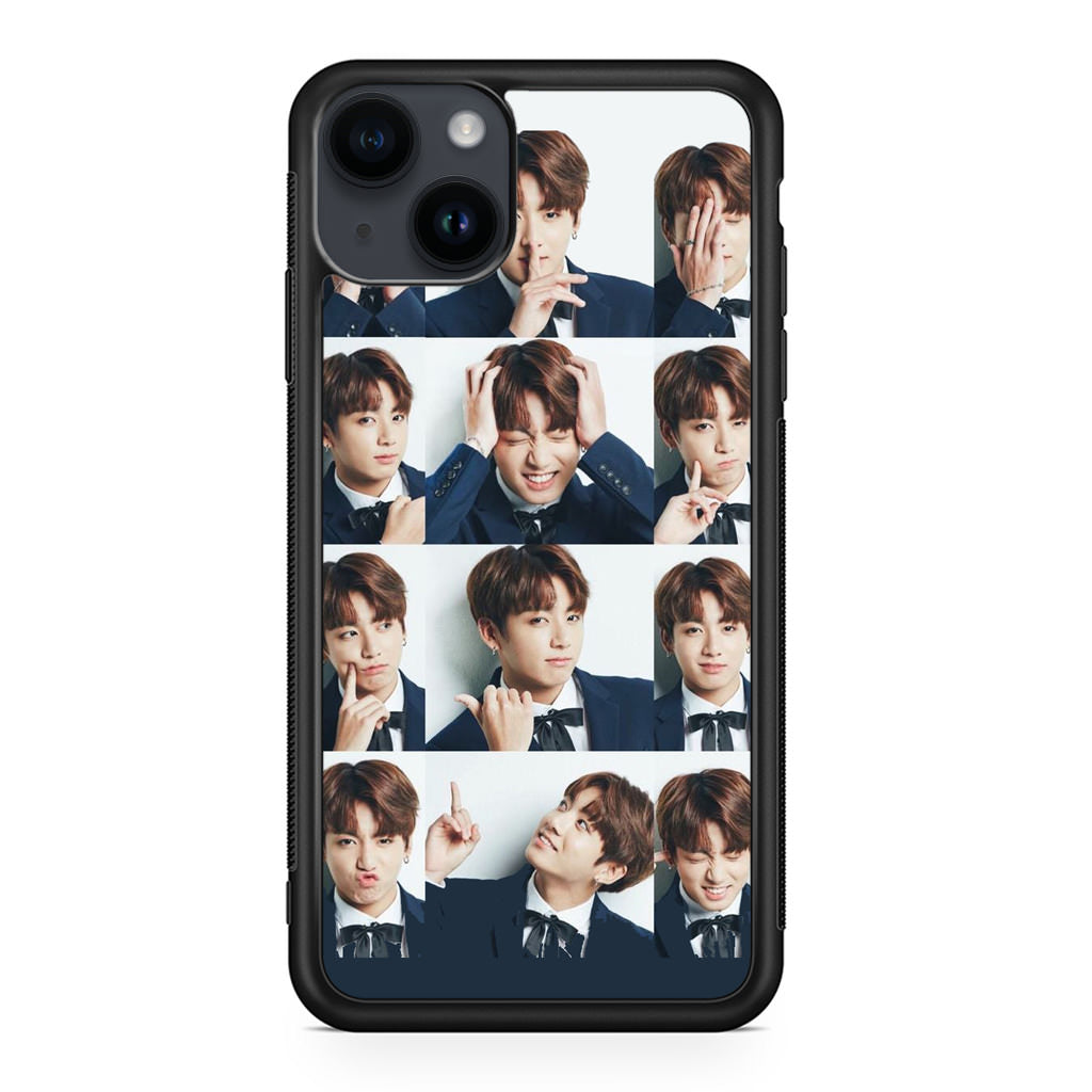 Jungkook Collage iPhone 14 / 14 Plus Case