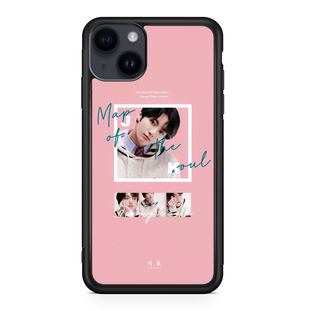 Jungkook Map Of The Soul BTS iPhone 14 / 14 Plus Case
