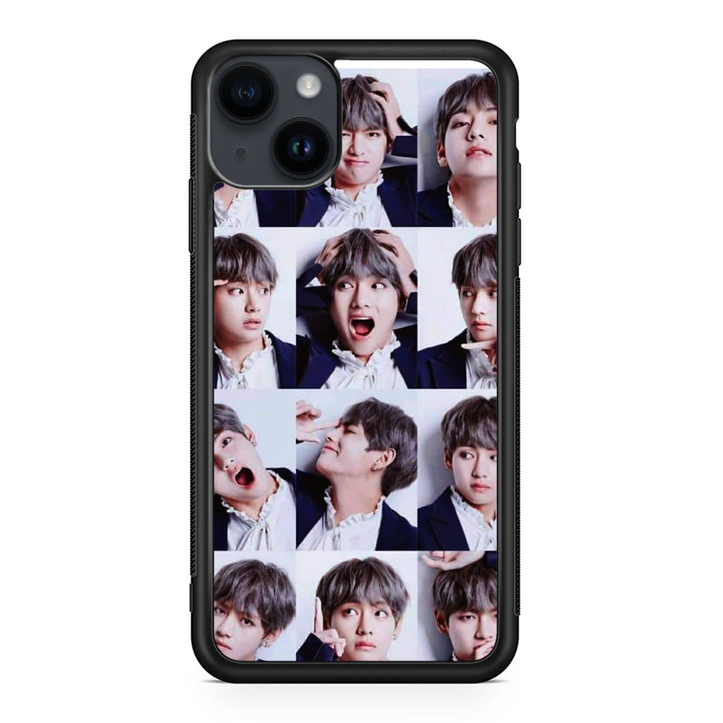 Kim Tae-hyung Collage iPhone 14 / 14 Plus Case