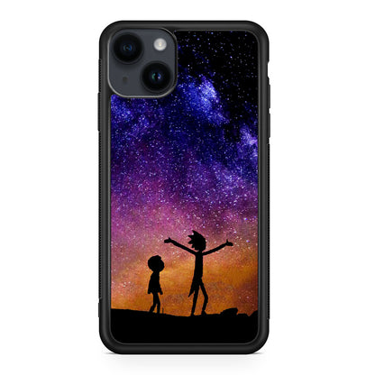 Morty Space Nebula iPhone 14 / 14 Plus Case