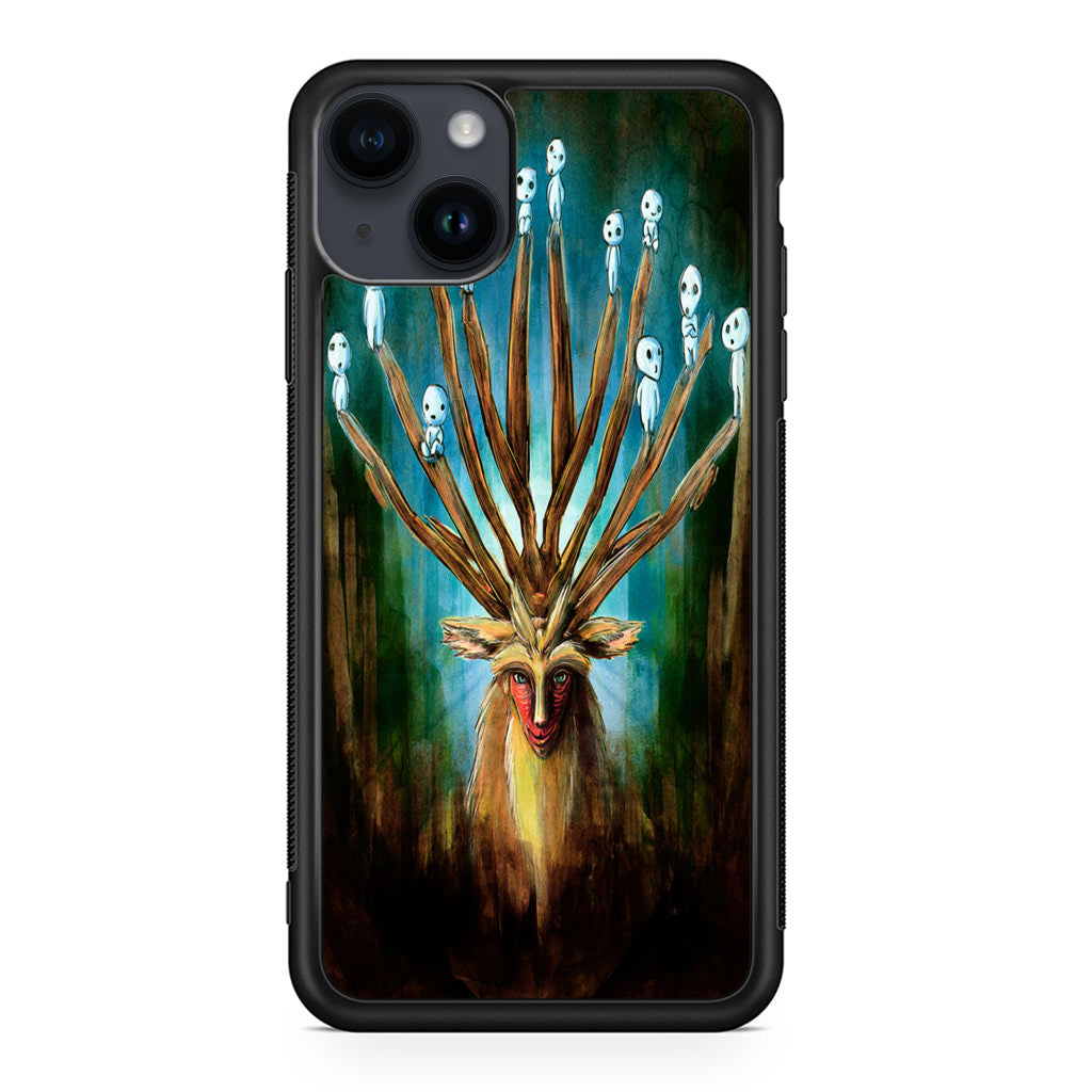 Princess Mononoke Forest Spirit iPhone 15 / 15 Plus Case