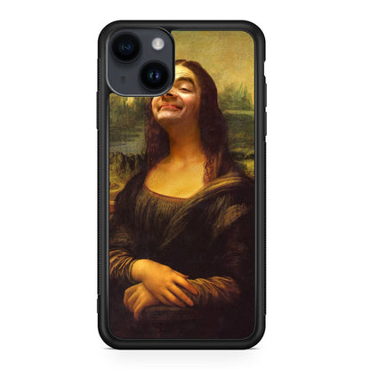 Rowan Atkinson Monalisa Funny iPhone 14 / 14 Plus Case