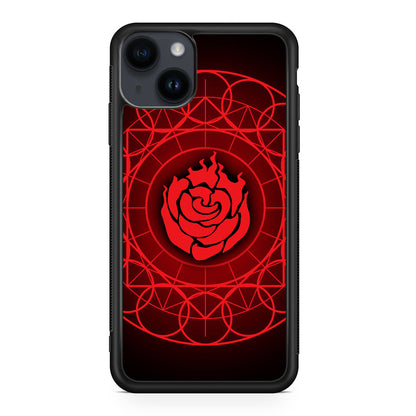 Ruby Rose Symbol RWBY iPhone 14 / 14 Plus Case