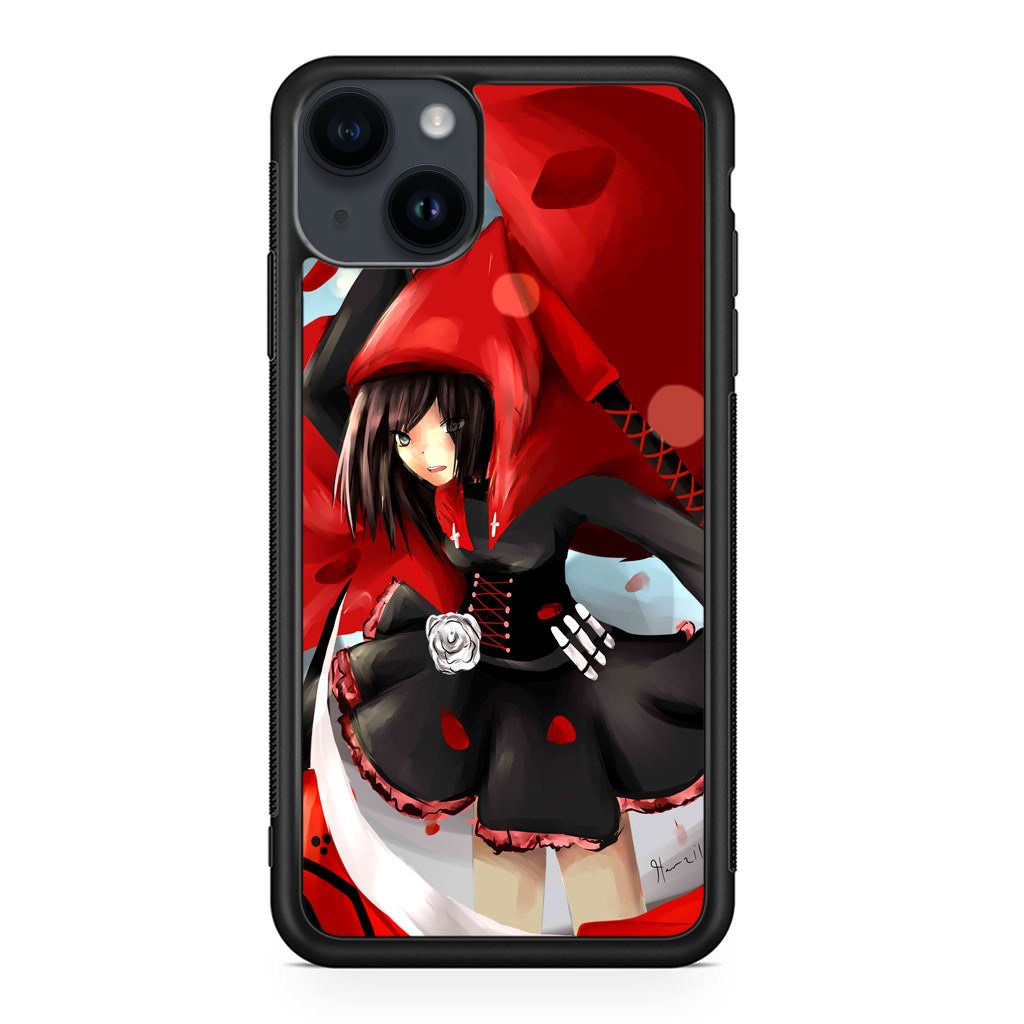 RWBY Ruby Rose iPhone 14 / 14 Plus Case