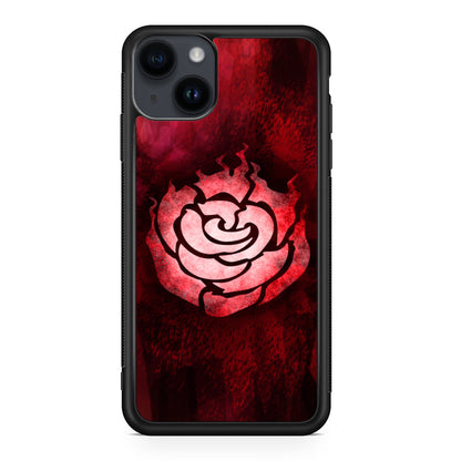 RWBY Ruby Rose Symbol iPhone 14 / 14 Plus Case