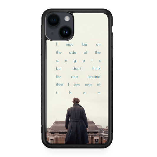 Sherlock Holmes Quote iPhone 14 / 14 Plus Case