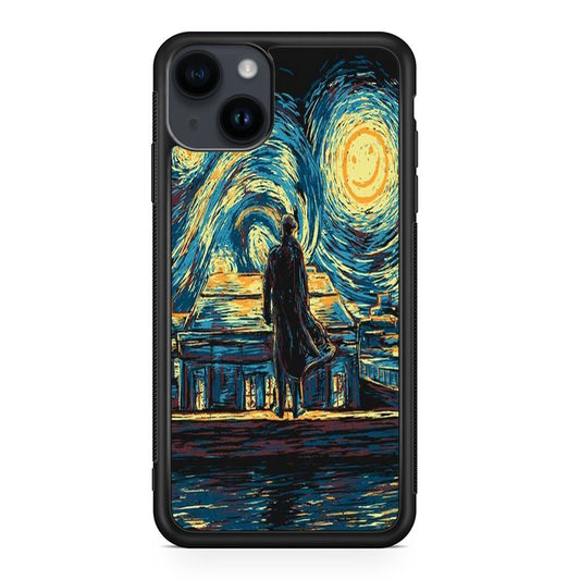 Sherlock Starry Night iPhone 14 / 14 Plus Case