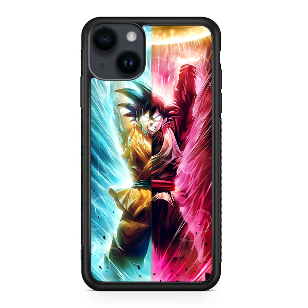 Spirit Bomb Split Goku Dragon Ball iPhone 14 / 14 Plus Case