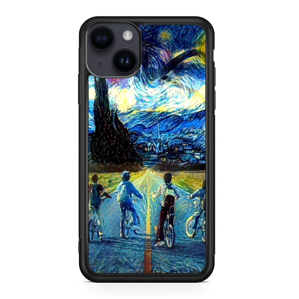 Stranger At Starry Night iPhone 14 / 14 Plus Case