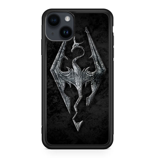 The Elder Scrolls V Skyrim Logo iPhone 14 / 14 Plus Case