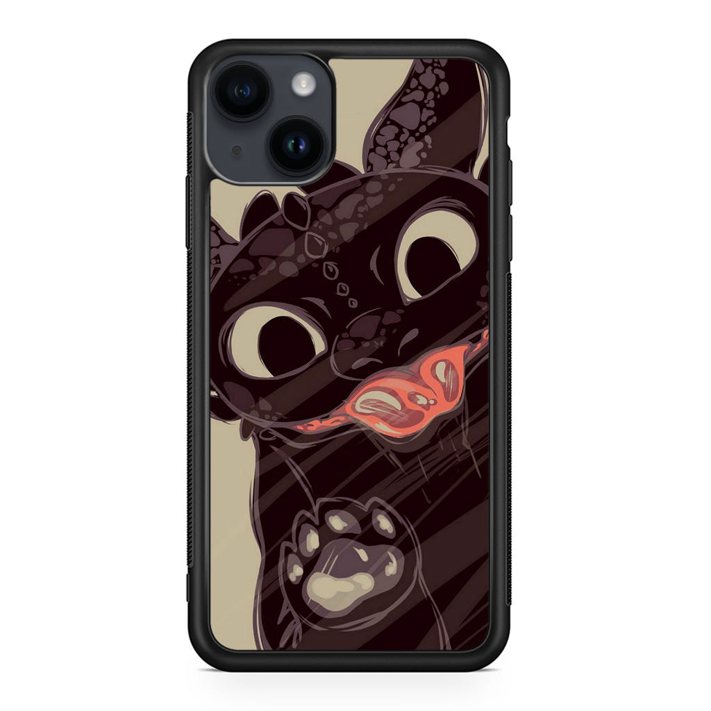 Toothless Dragon Art iPhone 14 / 14 Plus Case