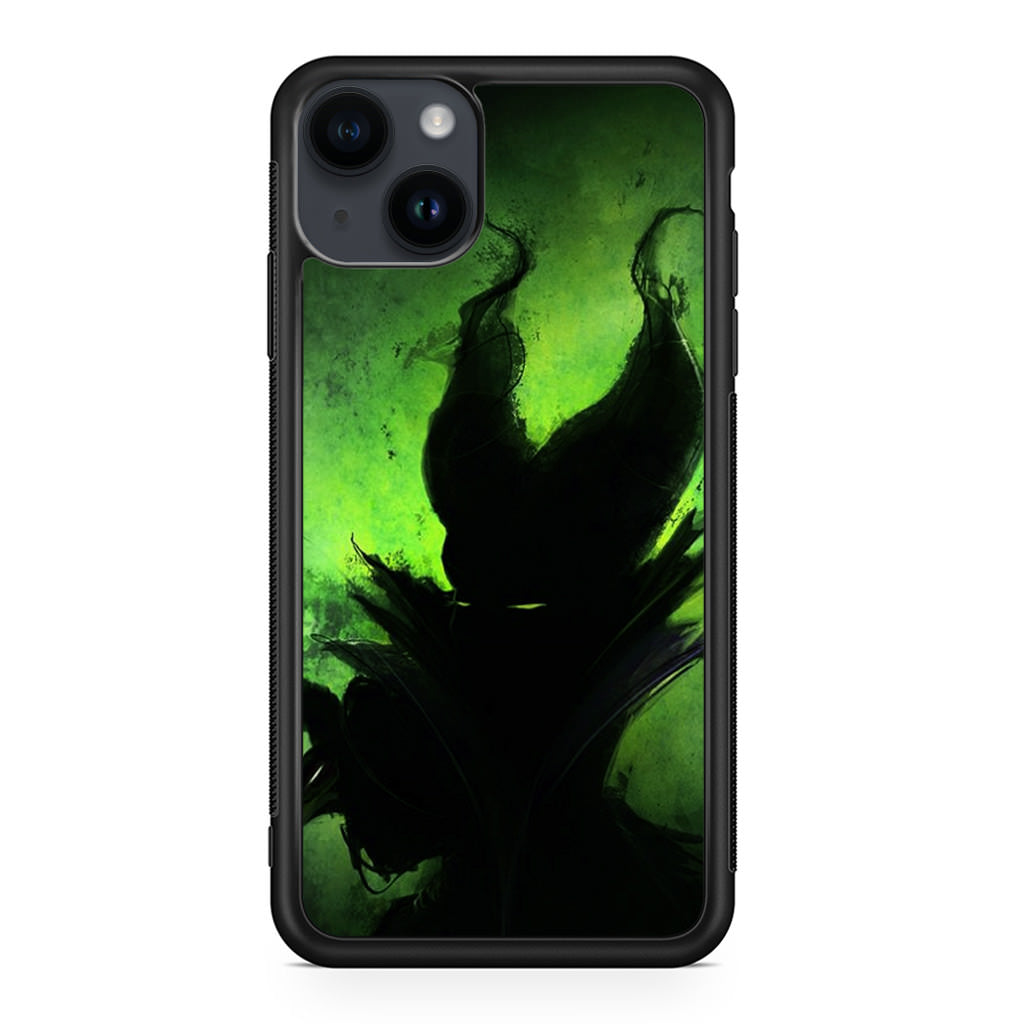 Villains Maleficent Silhouette iPhone 14 / 14 Plus Case