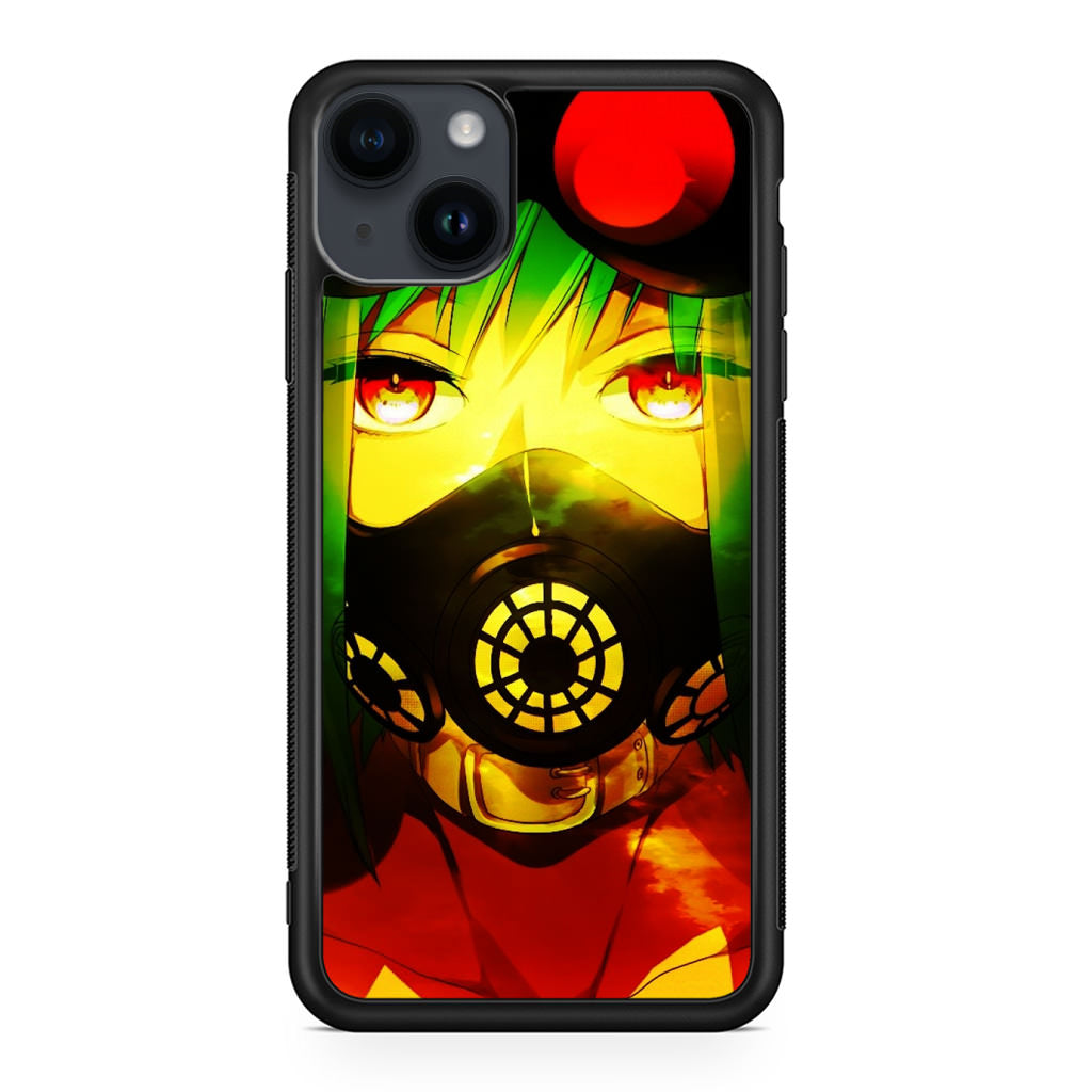 Vocaloid Gas Mask Gumi iPhone 14 / 14 Plus Case