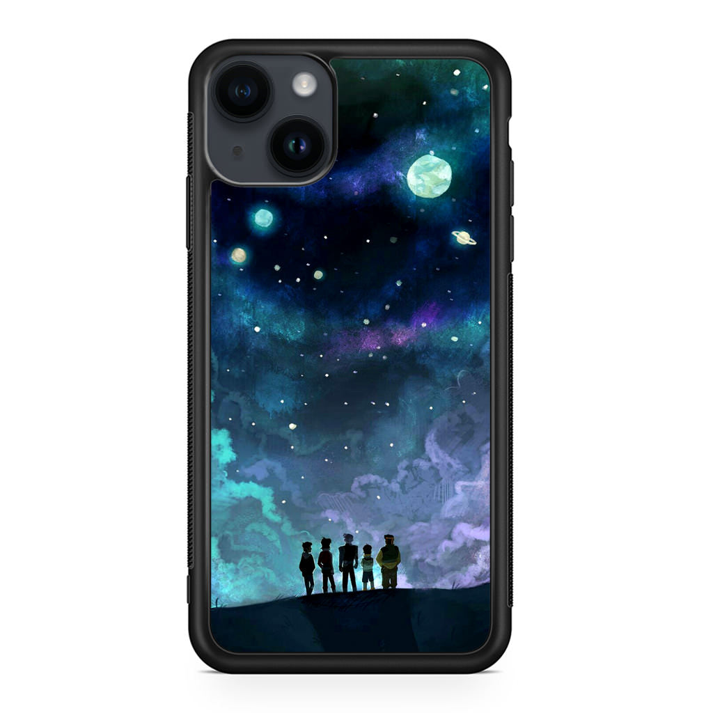 Voltron In Space Nebula iPhone 15 / 15 Plus Case