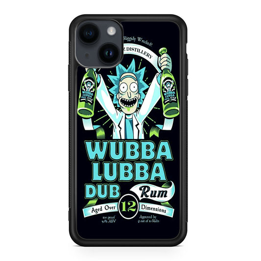 Wubba Lubba Dub Rum iPhone 14 / 14 Plus Case