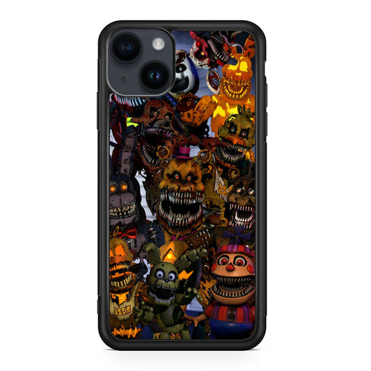 Five Nights at Freddy's Scary Characters iPhone 14 / 14 Plus Case