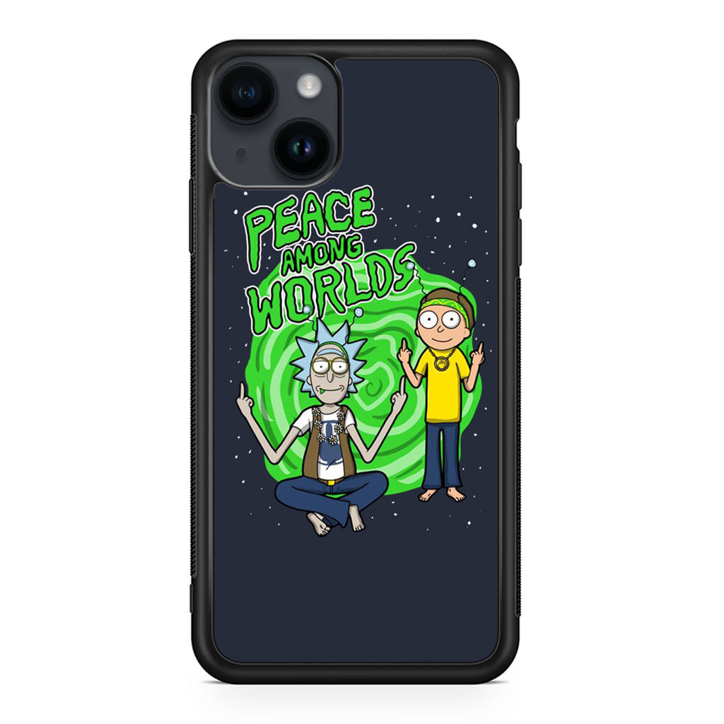 Rick And Morty Peace Among Worlds iPhone 14 / 14 Plus Case