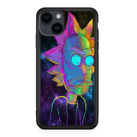 Rick Colorful Crayon Space iPhone 14 / 14 Plus Case