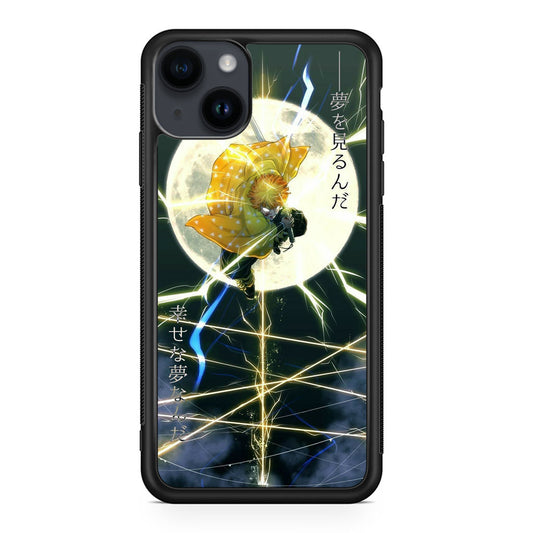 Zenitsu Demon Slayer iPhone 14 / 14 Plus Case