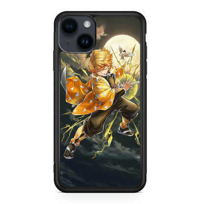 Zenitsu Thunder Style iPhone 15 / 15 Plus Case