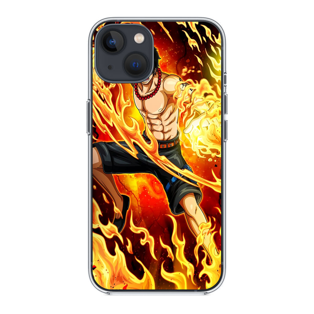 Ace Fire Fist iPhone 14 / 14 Plus Case