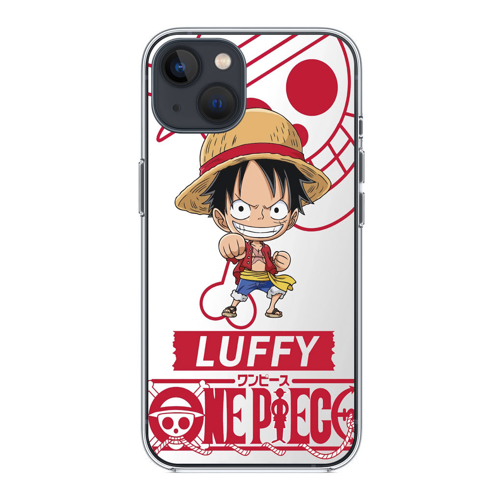 Chibi Luffy iPhone 14 / 14 Plus Case