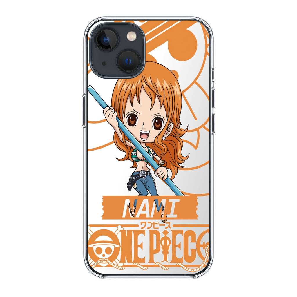 Chibi Nami iPhone 14 / 14 Plus Case