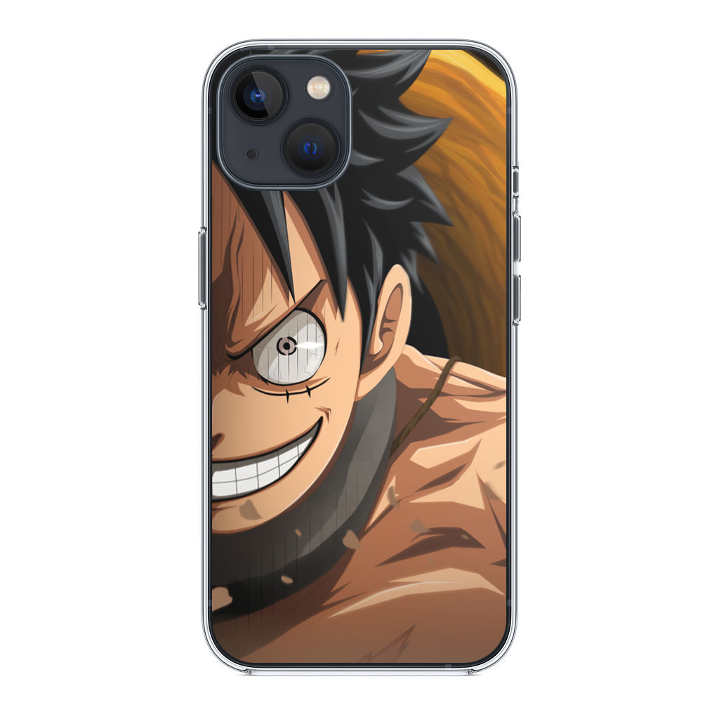 Luffy Half Smile iPhone 14 / 14 Plus Case