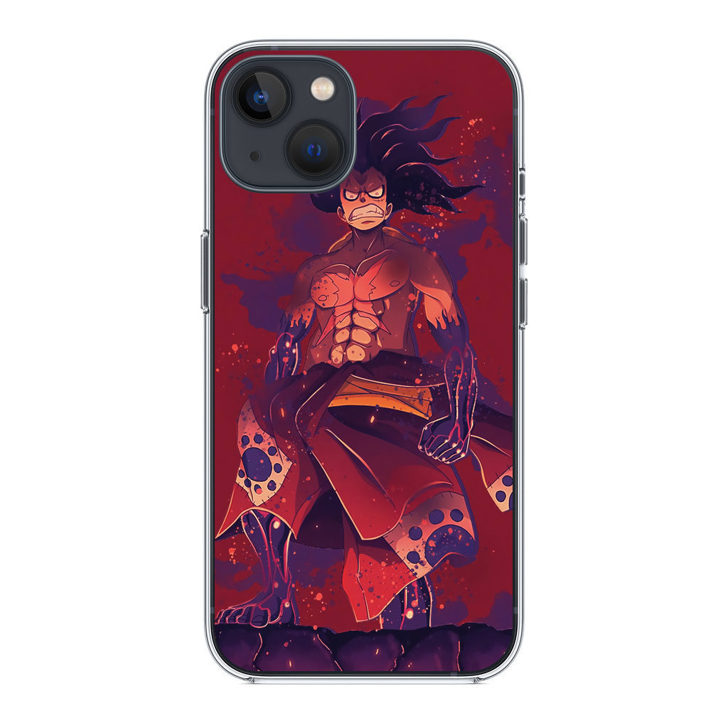 Luffy Snake Man Art iPhone 14 / 14 Plus Case