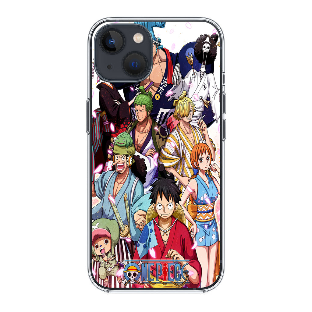 Mugiwara Crew Wano iPhone 14 / 14 Plus Case