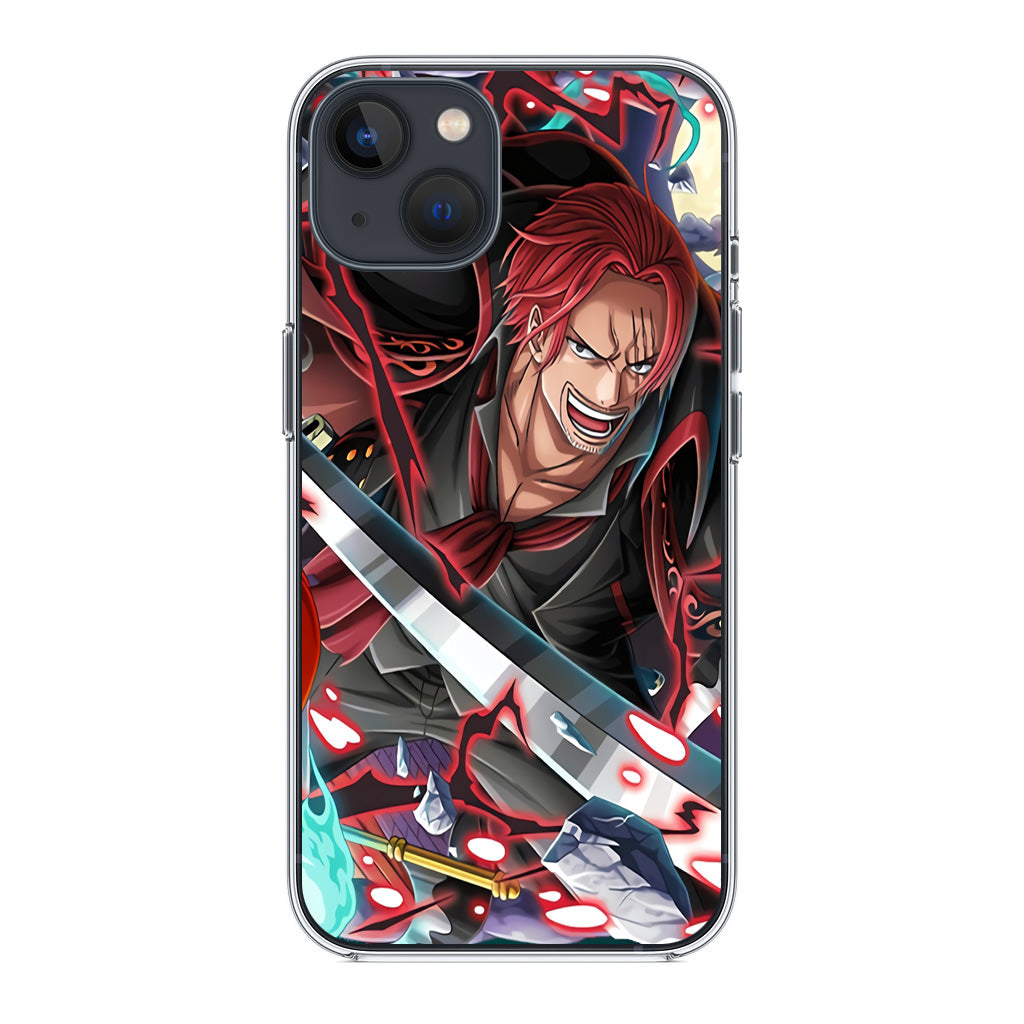 Red Hair Shanks iPhone 14 / 14 Plus Case