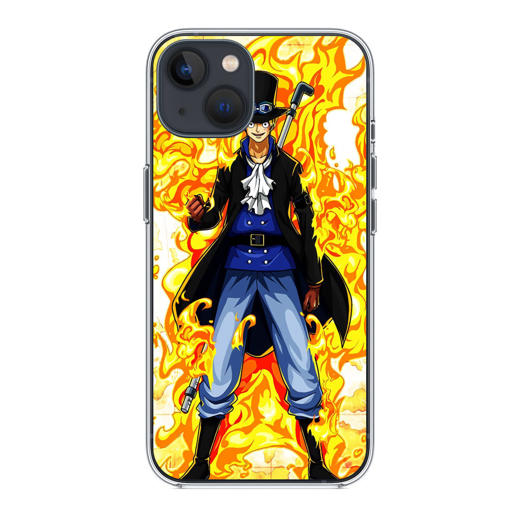 Sabo Mera Mera No Mi iPhone 14 / 14 Plus Case